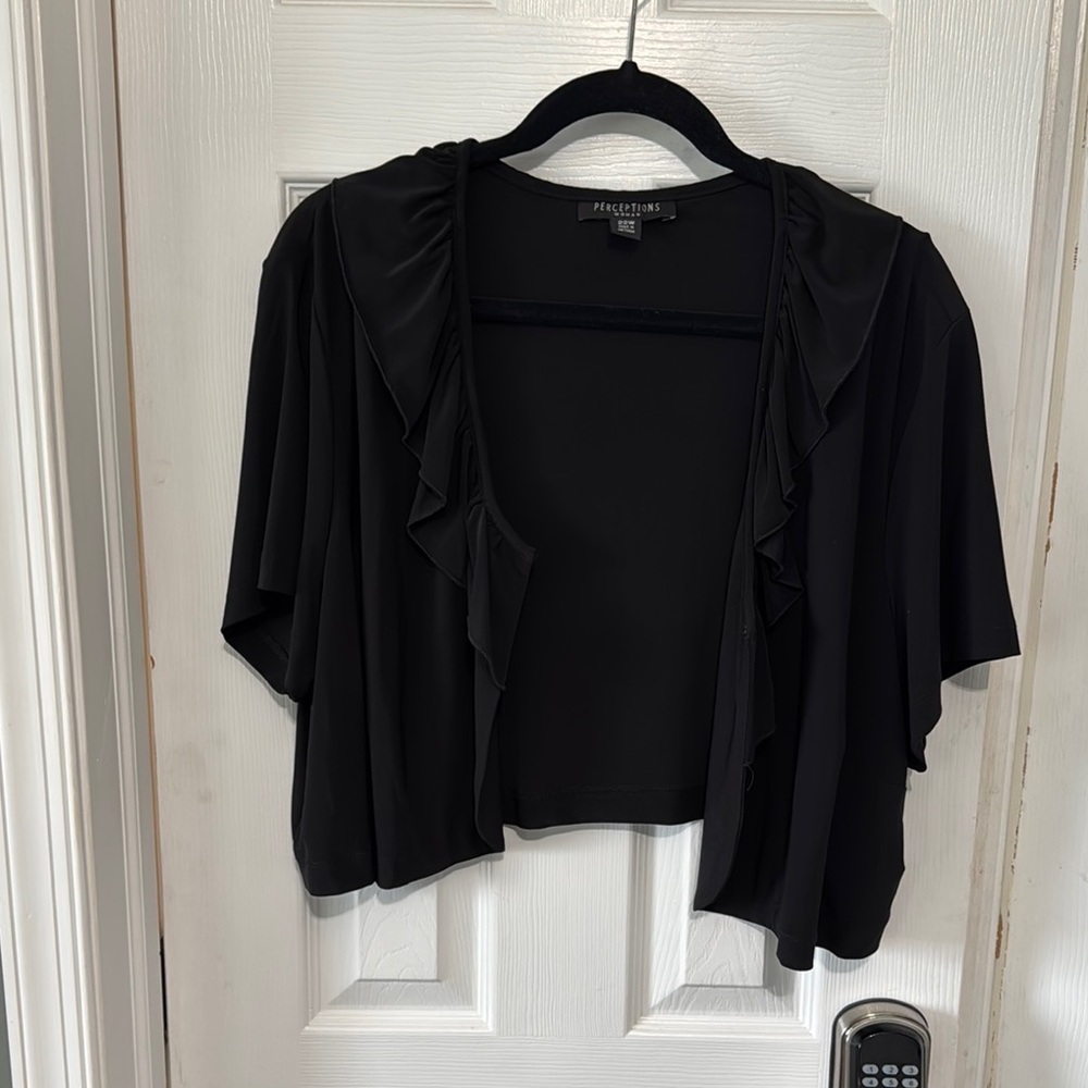 Perceptions Black Shrug